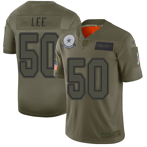 Men Dallas Cowboys Limited Camo Sean Lee #50 2019 Salute to Service NFL Jersey->dallas cowboys->NFL Jersey